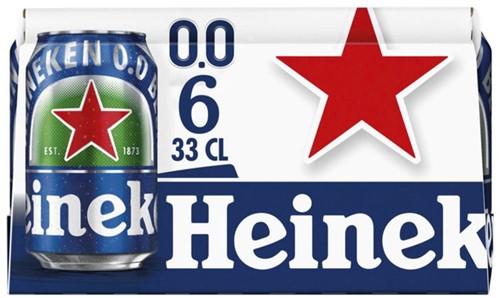 Bier Heineken 0.0% blik 330ml-2