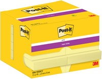 Memoblok Post-it 656 Super Sticky 51x76mm geel 12 stuks-1