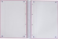 Notitieboek Oxford Touch Europeanbook A4+ 4gaats lijn 160pag paars-3
