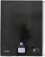 Notitieboek Oxford Classic Europeanbook A4+ 4-gaats lijn 160pag zwart-2