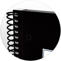 Notitieboek Oxford Classic Europeanbook A4+ 4-gaats ruit 160pag zwart-2