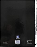 Notitieboek Oxford Classic Europeanbook A4+ 4-gaats lijn 160pag zwart-2