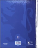 Notitieboek Oxford Classic Europeanbook A4+ 4-gaats lijn 160 pagina's donkerblauw-3