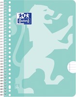 Collegeblok Oxford School A4+ lijn 23-gaats 160pag  80gr pastel assorti 3 stuks-2