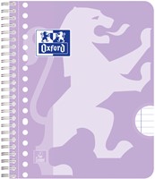 Collegeblok Oxford School A5+ lijn 17gaats 160pag 80gr assorti 3 stuks-3
