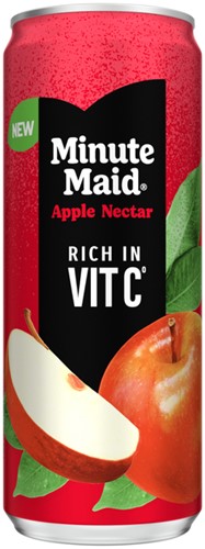 Frisdrank Minute Maid appelsap blik 330ml