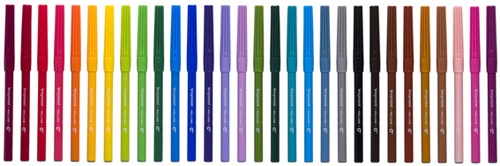 Viltstift Bruynzeel Kids assorti 30 stuks-2