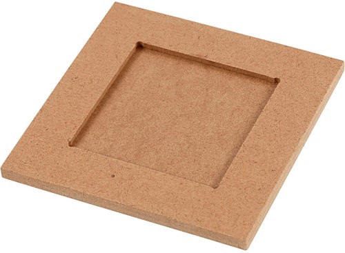 Collagelijst Creativ Company 10x10cm MDF