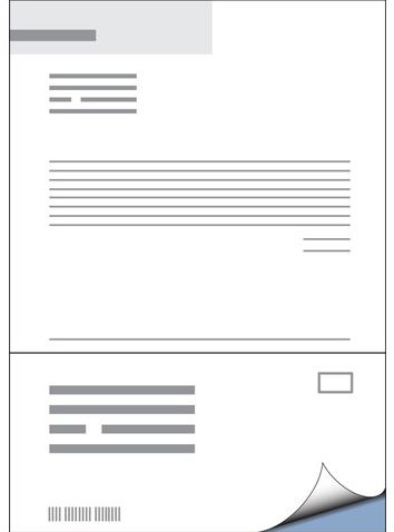 Retourlabel DHL IEZZY A4 1.000 vel 210x102mm 1000 labels-3