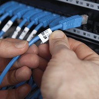 Labelprinter Dymo Rhino 4200 industrieel qwerty 19mm geel in koffer-1