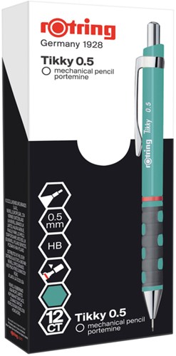 Vulpotlood rOtring Tikky 0.5mm zacht groen-2