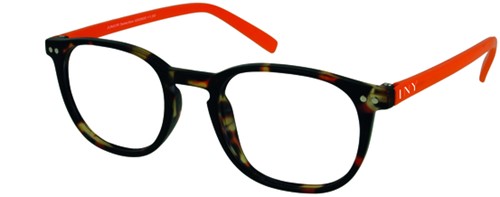 Leesbril I Need You +1.00 dpt Junior Selection bruin-oranje-3