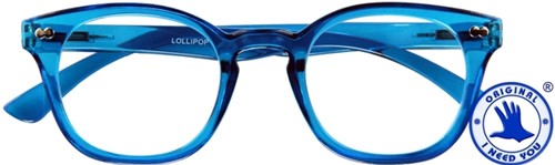 Leesbril I Need You +2.50 dpt Lollipop blauw