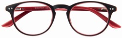 Leesbril I Need You +1.50 dpt Dokter New grijs-rood