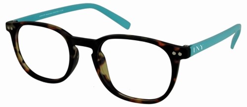 Leesbril I Need You +2.50 dpt Junior Selection bruin-turquoise-3