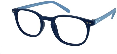 Leesbril I Need You +3.00 dpt Junior Selection blauw-3