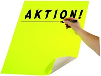 Etalagekarton Folia 1-zijdig 48x68cm 380gr nr125 geel-2