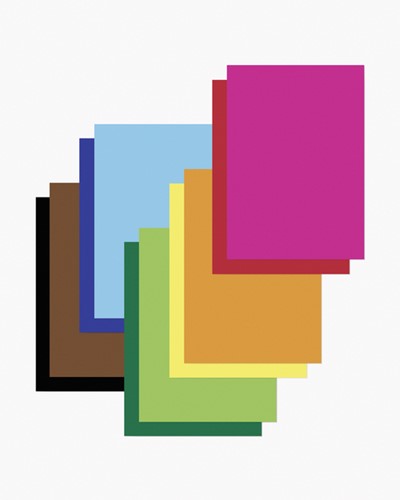 Etalagekarton Folia 1-zijdig 48x68cm 380gr nr911 fluor geel-2