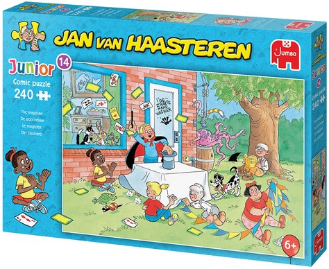 Puzzel Jan van Haasteren Junior 14 De Goochelaar 240 stukjes-2
