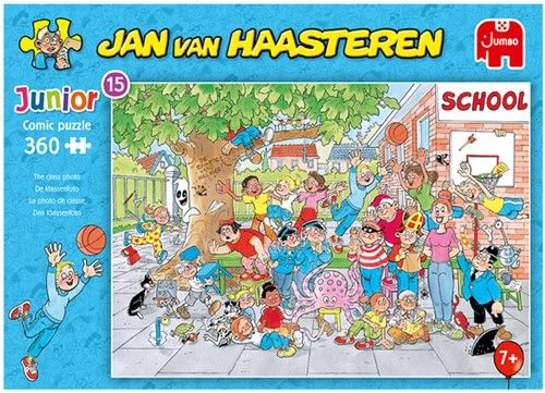Puzzel Jan van Haasteren Junior 15 Klassenfoto 360 stukjes-3