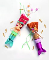 Glitterpapier Folia 1-zijdig 24x34cm 170gr 10 vel assorti-2