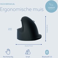 Ergonomisch muis R-Go HE Break Wireless Rechts S-3