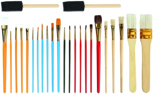 Kwastenset Conda 25-delig