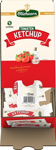 Tomatenketchup Oliehoorn sachet 150x15ml 150 stuks