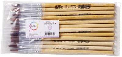 Kwast Qrea synthetisch haar nr 10 breedte 9,4mm-2