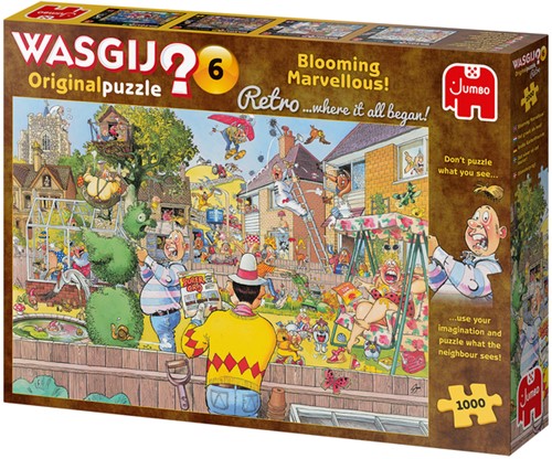 Puzzel Wasgij Original 6 Het Groeit Als Kool! 1000 stukjes-2