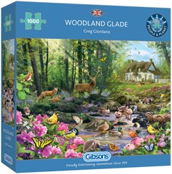Puzzel Gibsons Woodland Glade 1000 stukjes