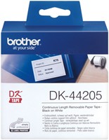 Etiket Brother DK-44205 doorlopend 62mm 1 rol á 30m wit-2