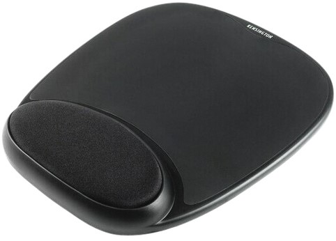 Muismat met polssteun Kensington comfort gel zwart
