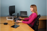 Monitorstandaard Kensington SmartFit Plus grijs-1