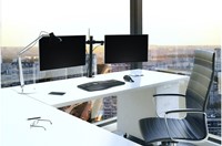 Monitorarm Kensington SmartFit Ergo uitschuifbaar dubbel-1