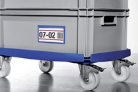 Documenthoes Durable zelfklevend 150x67mm blauw 50 stuks-2