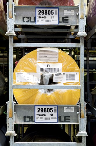 Documenthoes Durable magnetisch A5 liggend blauw 50 stuks-3