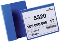 Documenthoes Durable met vouw A5 liggend blauw 50 stuks-2