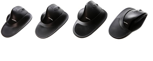 Muis Newtral3 medium rechts draadloos zwart-3