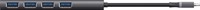 Hub Trust Halyx 4-port USB-C zilver-3