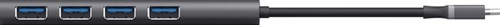 Hub Trust Halyx 4-port USB-C zilver-3