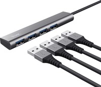 Hub Trust Halyx 4-port USB-C zilver-2