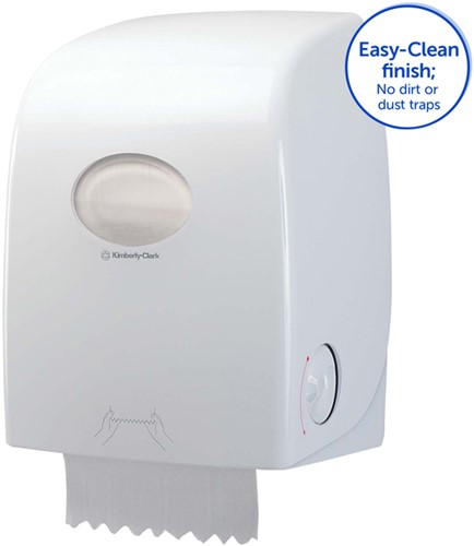 Handdoekroldispenser Kimberly Clark Aquarius wit 6959-3