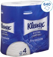 Toiletpapier Kleenex 4-laags 160 vel wit 8484-3
