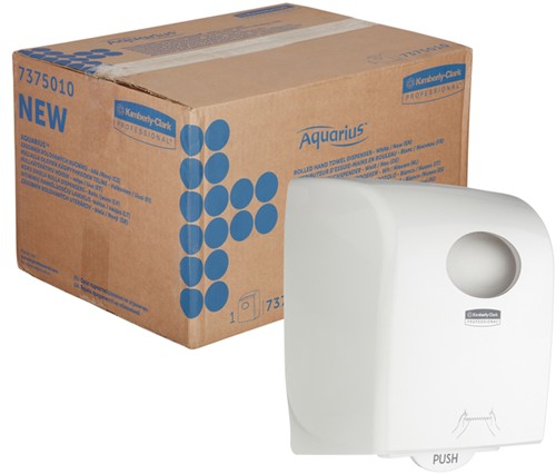 Handdoekroldispenser Kimberly Clark Aquarius wit 7375