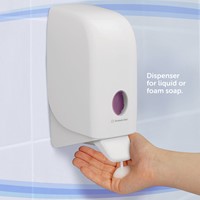 Zeepdispenser Kimberly Clark Aquarius 1000ml wit 6948-2