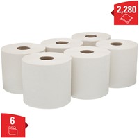 Poetspapier WypAll L20 GeneralClean 2-laags 380 vel wit 7303-2