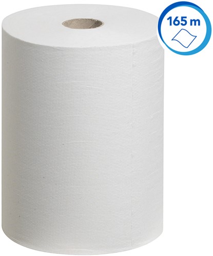 Handdoekrol Scott Control Slimroll 1-laags 165m wit 6657-3