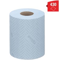 Poetspapier WypAll L10 1-laags 430 vel blauw 6223-3