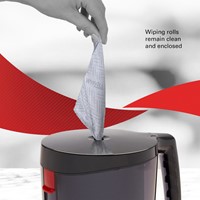 Poetspapier WypAll L10 1-laags 430 vel blauw 6223-3